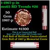 Image 1 : Shotgun Lincoln 1c roll, 1967-d 50 pcs Steel-Strong Wrapper.