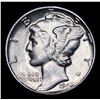 Image 2 : 1945-p Mercury Dime 10c Grades Choice Unc