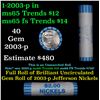 Image 1 : Shotgun Jefferson 5c roll, 2003-p 40 pcs String & Son Wrapper