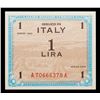 Image 2 : 1943 Italy Under Allied Occupation 1 Lire Note P# M10B Grades Choice CU