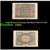 Image 1 : 1920 Weimar Germany 100 Mark Note P# 69A Grades vf+