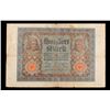 Image 2 : 1920 Weimar Germany 100 Mark Note P# 69A Grades vf+