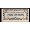 Image 2 : 1942 Philippines Under Japanese 5 Centavos Note P# 103a Grades Select CU