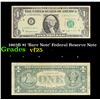 Image 1 : 1963B $1 'Barr Note' Federal Reserve Note Grades vf+