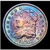 Image 2 : ***Auction Highlight*** 1833 Capped Bust Half Dime Rainbow Toned 1/2 10c Graded Choice Unc By USCG (