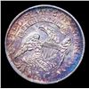 Image 3 : ***Auction Highlight*** 1833 Capped Bust Half Dime Rainbow Toned 1/2 10c Graded Choice Unc By USCG (