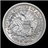Image 3 : ***Auction Highlight*** 1853 arrow & rays Seated Liberty Quarter 25c Graded ms63+ By SEGS (fc)