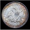 Image 3 : ***Auction Highlight*** 1865-p Seated Half Dollar 50c Grades Select Unc (fc)