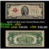 Image 1 : 1928G $2 Red seal United States Note Grades vf+