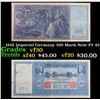Image 1 : 1910 Imperial Germany 100 Mark Note P# 42 Grades vf++