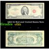 Image 1 : 1963 $2 Red seal United States Note Grades vf+