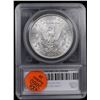 Image 5 : 1880-o Morgan Dollar $1 Graded ms63 By SEGS