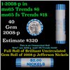 Image 1 : Shotgun Jefferson 5c roll, 2008-p 40 pcs String & Son Wrapper