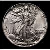 Image 2 : 1944-p Walking Liberty Half Dollar 50c Grades Select+ Unc