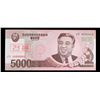 Image 2 : 2009 Upper Korea 5,000 Won Note P# 66A Grades Gem CU