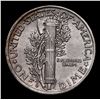 Image 3 : ***Auction Highlight*** 1919-d Mercury Dime 10c Graded ms63 By SEGS (fc)