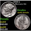 Image 1 : 1916-s Mercury Dime 10c Grades Unc Details