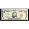 Image 2 : 1963 $5 Red seal United States Note Grades vf++