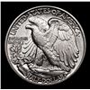 Image 3 : 1941-p Walking Liberty Half Dollar 50c Grades Select Unc