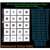 Image 1 : Huge Liifetime Collection - Too Many Coins To Auction Individually - This Lot is For One Page of 20 