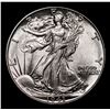 Image 2 : 1943-p Walking Liberty Half Dollar 50c Grades GEM Unc