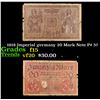 Image 1 : 1918 Imperial germany 20 Mark Note P# 57 Grades f+