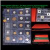 Image 1 : Huge Liifetime Collection - Too Many Coins To Auction Individually - This Lot is For One Page of 20 