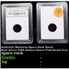 Authentic Meteorite-Space Rock North West Africa NWA Sahara Desert Find Nickel Iron Graded By INB