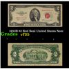 1953B $2 Red Seal United States Note Grades vf+
