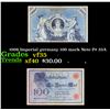 1908 Imperial germany 100 mark Note P# 33A Grades vf++