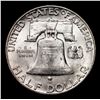 Image 3 : 1949-d Franklin Half Dollar 50c Grades Select+ Unc