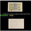 1923 Weiamr germany 10 Millionen Mark Note P# 106D Grades vf++