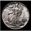 Image 2 : 1942-p Walking Liberty Half Dollar 50c Grades Choice Unc