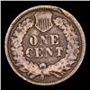 Image 3 : 1864 cn Indian Cent 1c Grades vf+
