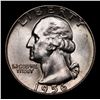 Image 2 : 1956-p Washington Quarter 25c Grades GEM+ Unc