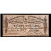 Image 2 : C.S.A 30 dollar Intrest Note Grades xf+