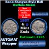 Image 1 : Buffalo Nickel Shotgun Roll in Old Bank Style 'Abbott Coin Counter & Automat' Wrapper 1937 & p Mint 