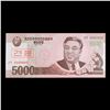 Image 2 : 2009 Upper Korea 5,000 Won Note P# 66A Grades Gem CU