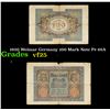 Image 1 : 1920 Weimar Germany 100 Mark Note P# 69A Grades vf+