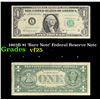 Image 1 : 1963B $1 'Barr Note' Federal Reserve Note Grades vf+