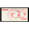 Image 3 : 2008 Zimbabwe 10 Million Dollar Note P# 55A Grades Choice AU/BU Slider