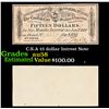 Image 1 : C.S.A 15 dollar Intrest Note Grades Choice AU/BU Slider
