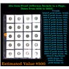 Image 1 : Huge Liifetime Collection - Too Many Coins To Auction Individually - This Lot is For One Page of 20 