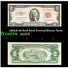 1953A $2 Red Seal United States Note Grades Select AU