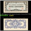Image 1 : 1942 Philippines Under Japanese Occupation 5 Centavos Note P# 103A Grades Choice CU