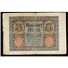 Image 3 : 1920 Weimar Germany 100 Mark Note P# 69A Grades f+