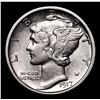 Image 2 : 1917-d Mercury Dime 10c Grades Select AU