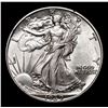 Image 2 : 1939-p Walking Liberty Half Dollar 50c Grades Select Unc