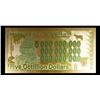 Image 2 : 2010 Zimbabwe 5 Octillion Dollars Note Grades Gem+ CU