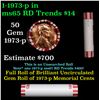 Image 1 : Shotgun Lincoln 1c roll, 1973-p 50 pcs Steel-Strong Wrapper.